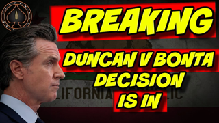 Breaking News! 9th Circuit Issues Decision In DUNCAN v. BONTA