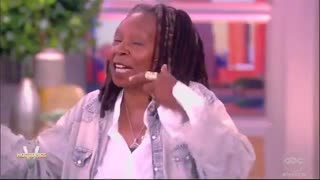 WHOOPI KVETCHES ₪ ON TIM BURCHETT SAYING KNEEPADS HARRIS IS A DEI HIRE