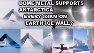 Antarctica Ice Wall edge of Earth