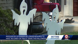 Missouri judge lifts sign requirement for sex offenders on Halloween