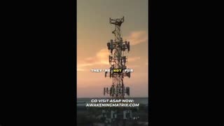 ALL THE TOWERS THEY PUT UP WERE NOT FOR 5G PHONES AND FASTER INTERNET (PROOF !!!)