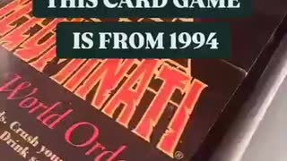 1994 ILLUMINATI CARD GAME EXPOSED - WATCH TILL THE END