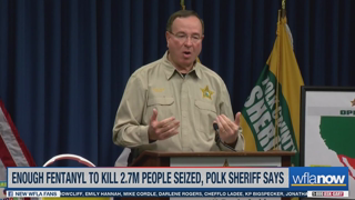 Enough fentanyl to kill 2.7M people seized in Polk County, sheriff says