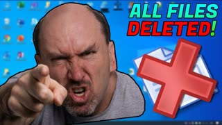 DELETING a scammers PERSONAL COMPUTER files!