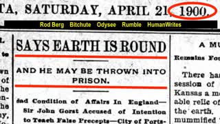 IN 1900, TOWNS WANTED TO BURN HEAD OF BRITISH EDUCATION DEPARTMENT FOR SPHERE EARTH DOCTRINE!