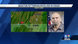 Maryland State Police: Sen. John Fetterman was at fault for crash