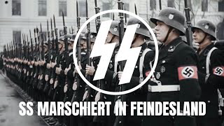 SS MARSCHIERT IN FEINDESLAND|WW2 color Footage