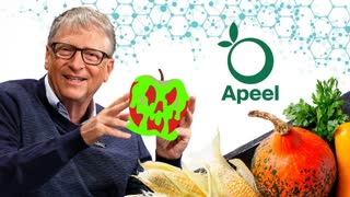 BILL GATES 'APEEL' NOTICE HIDDEN ☠ UNDERNEATH A REMOVABLE ORGANIC STICKER