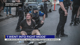 Man involved in fight with Neo-Nazi protesters in Nashville speaks out [MSM Caught In Obvious LIE!]