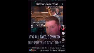 Kyle Rittenhouse Trial WAS FAKE ðŸŽ¬ GREEN SCREEN EXPOSED