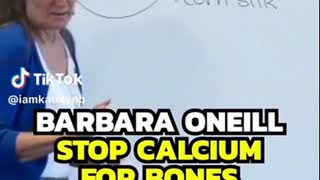 DO NOT TAKE CALCIUM FOR YOUR BONES?