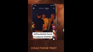 ⚠️ JEFFREY EPSTEIN SPOTTED ALIVE IN LEBANON ⚠️ VIDEO FOOTAGE SHOWS HIM MINGLING AT PARTY ON 1ST JULY