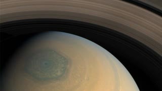 Did the Ancients know about Saturn's Hexagon-shaped Northpole?