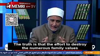 Turkey-Based Egyptian Islamic Scholar: Jews, Communists Conspired to Destroy Muslim Family Values