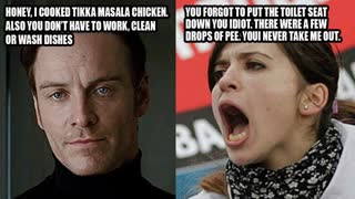 POV: You are Mickael Fassbender married to a bulgarian woman"