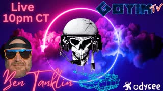 Ben Tanklin is LIVE! Saturday EthnoStream-10pm Central