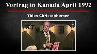 Vortrag in Kanada April 1992 - Thies Christophersen