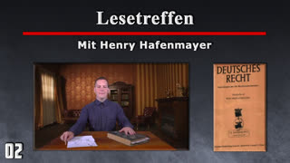 Lesetreffen 02 - Deutsches Recht [Henry Hafenmayer]