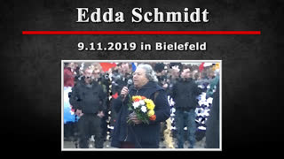 Edda Schmidt - 9.11.2019 in Bielefeld [Geburtstagsdemo fuer Ursula Haverbeck]