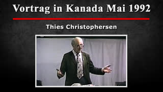 Vortrag in Kanada Mai 1992 - Thies Christophersen