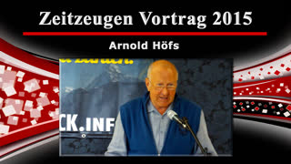 Arnold Höfs - Zeitzeugen Vortrag 2015