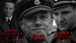 HANS LANDA &  AMON GOETH & DIETER HELLSTORM EDIT NO POLITICAL IN CHARACTER!!!