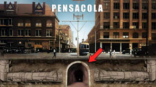 Pensacola Unveiled: Secret Tunnels under Palafox and BAY/GIANT STARFORT, The "King" of Pensacola