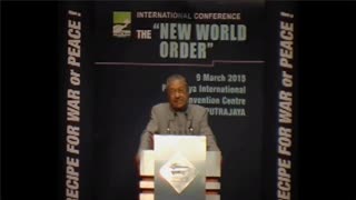 Malaysian President Delivers Stunning Truth On The New World Order