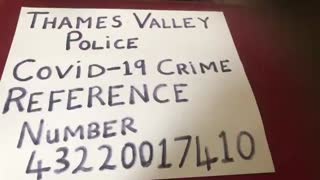 Yet Another COVID-19 Crime Number Given in England: Thames Valley Police