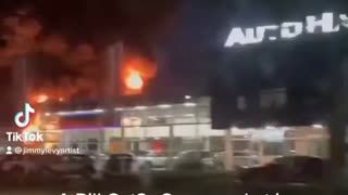 Bill Gates supermarket burnt down