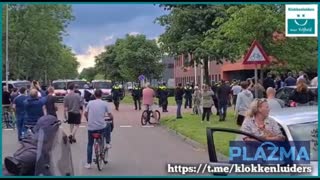 Farmers & Fishing Boat Convoy/Protest Netherlands, Total Shutdown