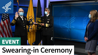 Swearing-in of Dr. Rachel Levine to the U.S. Public Health Service Commissioned Corps