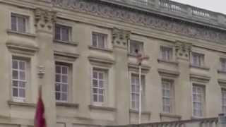 Who is the naked boy escaping Buckingham Palace?  Is it a Hoax?