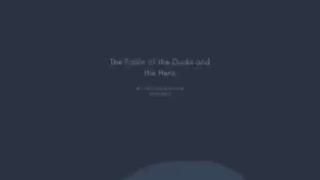 THE FABLE OF THE DUCKS AND THE HENS - GEORGE LINCOLN ROCKWELL