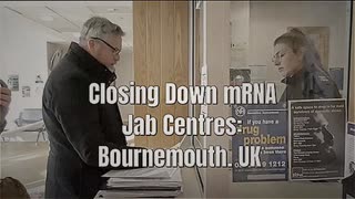 Closing Down mRNA Jab Centres: Bournemouth. UK