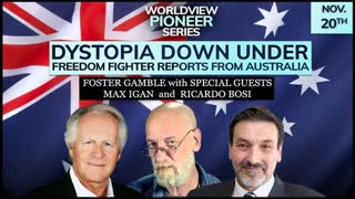 Dystopia Downunder: Foster Gamble Speaks with Max Igan and Ricardo Bosi