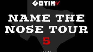 Name The Nose Tour Texas Promo