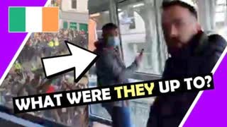 IRELAND Undercover POLICE Caught Filming PROTEST