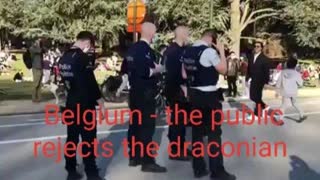 In Belgium, the public rejects the draconian confinement measures, social distancing and muzzle