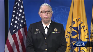 Dr. Rachel Levine sworn into U.S. Public Service Commissioned Corps as four-star admiral