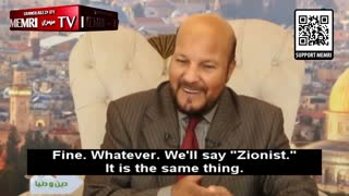 Jordanian Prof.: Jews Rule the World; We Have to Say â€œZionistsâ€ Instead of â€œJewsâ€ Or They Cancel Us