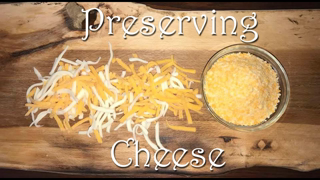 How I Preserve Cheese for the Pantry ~ Dehydrating Cheese