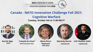 Canada - NATO Innovation Challenge Fall 2021: Cognitive Warfare