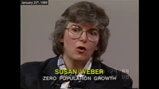 (((Susan Weber Soros))) Zero Population Growth: "We don't care how it's done"