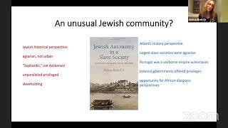 (Bring They Live Gear) Jewish Autonomy in a Slave Society: Suriname in the Atlantic World, 1651-1825 - Aviva Ben-Ur