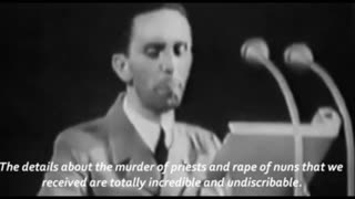 JOSEPH GOEBBELS ON COMMUNISM - BOLSHEVISM AND THE CRIMINAL MADNESS INVENTED BY JEWS AND LED BY JEWS