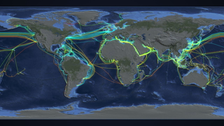 Animated Maps: Submarine Cables