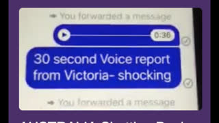 VICTORIA AUSTRALIA IS SHUTTING PEOPLES BANK ACCOUNTS - TELLING THEM THEY NEED TO GET THE DEATH SHOT