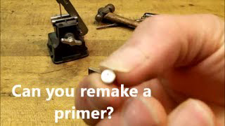 What if you can't buy primers for handloading, DIY ammo option