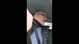 Philip Dwyer Questions Irish Police at Covid Checkpoint